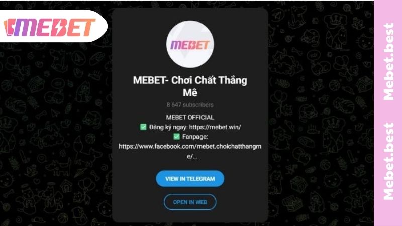 Liên hệ MEBET - Dịch Vụ Giải Đáp Mọi Thắc Mắc Nhanh Chóng Các kênh liên hệ MEBET phổ biến nhất